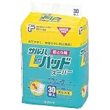 白十字 尿とりパッド Lパッドスーパー 2回 30枚 業務用 大人用紙おむつ