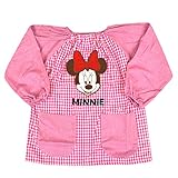 キッズ スモック 男の子 女の子 ディズニー ミニー ドナルド デイジー カーズ お砂場 給食 お弁当 disney-sm2017 100cm ミニー