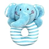 aibearty Grasp Hand RattleおもちゃソフトRattlesリングベビーシャワーのギフト free size