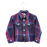 (リー) Lee キッズ BOYS WORK SHIRTS FLANNEL［LK1114］ 110cm 107 ネイビー