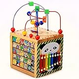 Selfies 6in1あそび箱 よくばりボックス マルチプレイセット 木のおもちゃ 子供 幼児 知育玩具(誕生祝い、こどもの日)