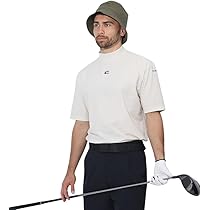 COBRA - 【COBRA／コブラ】胸元ストライプ ストレッチ 半袖モックネックシャツ・M・橙 Amazon.co.jp: コブラ（Cobra） ゴルフウェア 半袖 モックネック