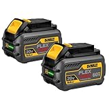 DEWALT DCB606-2 20/60V MAX FLEXVOLT 6.0 Ah Battery Dual Pack [並行輸入品]