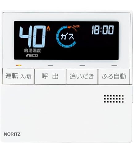 Amazon | ノーリツ 床暖房リモコン 温水温度60℃床暖房 室温