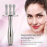 vinmax Magnetotherapy酸DischargeペンMeridianポイント磁気マッサージセラピースティックリンパ酸排水Magnetotherapyペンフォーク