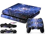 PlayStation 4 Protector Sticker Skin Decal For PS4 Console, 2 Controllers And 2 Light Bar Sensor Dec
