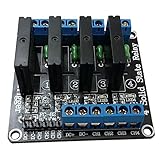 TOOGOO 1個　5v 4チャンネルOMRON SSR GB-202Pソリッドステートリレーモジュール　Arduinoの為