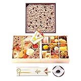 お食い初め 豪華 二段セット　日本橋正直屋　和食伝統料理の老舗　これ一つでお食い初めの儀式が出来ます (お食い初め二段＋赤飯)【今ならセット購入で1080円お得】