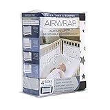 ウィーゴアミーゴ weegoamigo ベビーベッドガード サイドガード ベビーベッドバンパー エアーラップ AIRWRAP スターチャコール