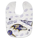NFL Football Full Color Mesh Baby Bibs ( Baltimore Ravens )