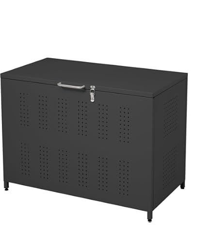 Amazon.co.jp: ゴミ箱 屋外ゴミ収納庫 210L 防錆ガルバリウム鋼板製