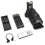 WELLSKY EN-EL9 / EN-EL9a / 単三電池 用 [ シャッターリモコン付 ] マルチパワーバッテリーグリップ 互換品