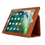 Miniケースwith PUレザー、busindaカードスロットとハンドストラップ保護BookstyleのiPadミニ123