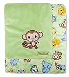 Trend Lab Blanket with Embroidery, Chibi Velour by Trend Lab [並行輸入品]