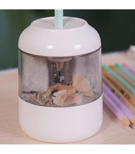 Amazon.co.jp: 鉛筆削り 電動 えんぴつ削り 5秒急速削り 改良型