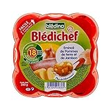 シェフスライスポテト＆ハム（18ヶ月）260グラム (Bledina) (x 4) - Bledina Chef Sliced Potatoes & Ham (18 months) 260g (Pac