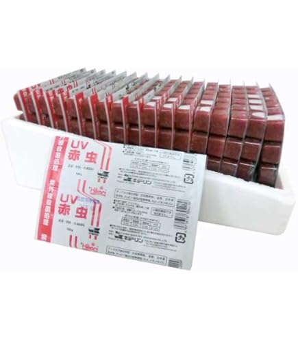 Amazon.co.jp: キョーリン 冷凍赤虫 エコクリンアカムシ 18枚 名生園