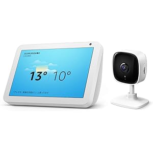 Echo Show 8 (エコーショー8) HDスクリーン付きスマートスピーカー with Alexa、サンドストーン…