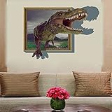 VancyTop 3D Fake Photo Frame Dinosaur Pattern Children's Room Nursery Home Living Room Decoraions DI