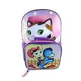 Sheriff Callie Pink And Violet 16 inch Kids Backpack & Detachable Lunch Box by Fast Forward [並行輸入品]
