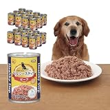 アイリスオーヤマ ヘルシーステップ ビーフ 犬用 (375g×6缶パック)×4個セット