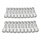 B Blesiya 20pcs　ヒューズ　15A + 12A　PVソーラーインバータ セラミックチューブ　
