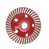 KKmoon ダイヤモンド カップサンダー 研削ホイールディスク ダイヤモンド砥石 125mm 穴径22mm 切断用 グラインディングホイール