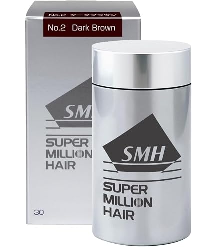 Amazon | スーパーミリオンヘアー 20g ダークブラウン No.2 | スーパー