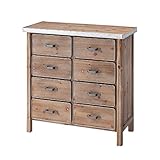 ALT アルト ワイドチェスト　(ヴィンテージ,収納家具,天然木,スチール,アンティーク,古さ,カントリー,棚,引き出し,幅40cm,高さ70cm)