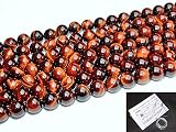 【hinryo】 AAAAA レッドタイガーアイ 赤虎目石 2mm～20mm 1連39cm 天然石 パワーストーン (12mm レッドタイガーアイ g3-2011C)
