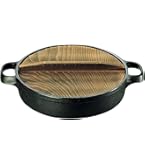 Amazon｜及源 南部鉄器 すき焼ぎょうざ兼用鍋 26cm IH対応 CA-4