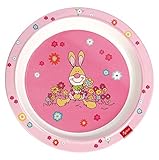 Sigikid Bungee Bunny Melamine Plate (21.5 x 21.5 x 2.5 cm) by Sigikid