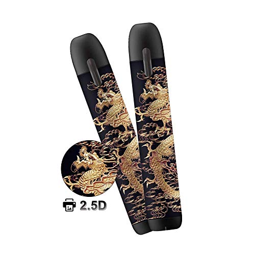 Myblu シール マイブルー専用 般若 悪鬼 金ドラゴン 剣龍 2 5d印刷スキンシール ステッカー 全面保護フィルム 2枚セット 再剥離 3m素材 オリジナル柄 金ドラゴン Shiodoki Co Ltd の最安値と通販店 取扱店なし サープラ