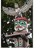 David R。Frazierポスター印刷entitledトーテムポール[ Stanley Park at Vancouver , British Columbia , Canada 16" x 24