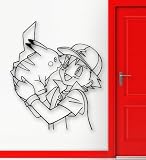 Wall Stickers Vinyl Decal Nursery Picachu Pokemon Manga Anime by Crystal Emotion [並行輸入品]