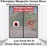 磁気スクリーンドアの高度な格納式ファイバーグラスメッシュナイロンません| 2017新しいデザインby mag-connexion |バグ& Mosquito Proof、キッズ＆ペットフレンドリー|フ
