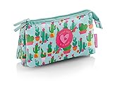 アガタ・ルイス・デ・ラ・プラダ Agatha Ruiz de la Prada　3ポケット小物入れ　カクタス
