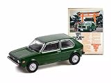 グリーンライト 1/64 フォルクスワーゲン ラビット 1977 グリーン Greenlight Rabbit Vintage Ad Cars Series ミニカー [並行輸入品]