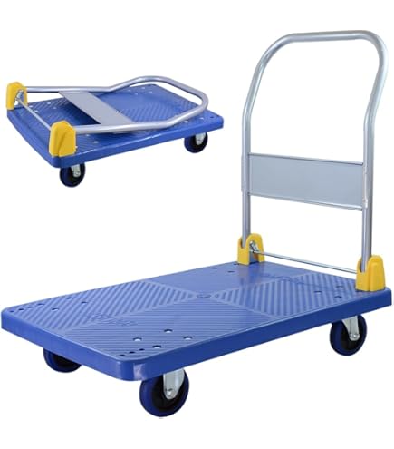 金沢車輛 静音台車フットブレーキ付(ハンドル折畳式)デシベル 環境静音