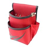 エボリューション(Evolution) 電工用腰袋2段 レッド EM-11R