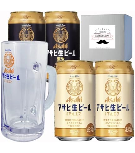 Amazon.co.jp: アサヒ 生ビール マルエフ 4本＋黒生 4本 タンブラー