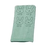 AMAA ベビータオル 柔らかい 肌触り 子供用 (25*50cm, ライトブルー)