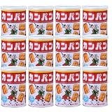カンパン 100g 12個 セット 非常 非常食 保存 保存食 備蓄 災害 缶 缶入り 長期保存 まとめ買い 箱 パン お菓子 業務用 保存缶 乾パン (12個セット)