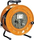 ハタヤ　単相１００Ｖ型ブレーカーリール　２０ｍ（抜止め） BR-201(ﾀﾝｿｳ100V)(ﾇｷﾄﾞﾒ)