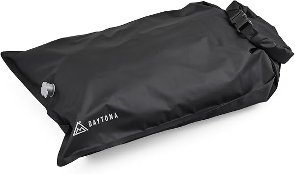 デイトナ(Daytona) バイク キャンプ 防水バッグ 圧縮 コンパクト収納 エアバルブ付き ドライバッグ STD 10L ブラック 49203 - 1