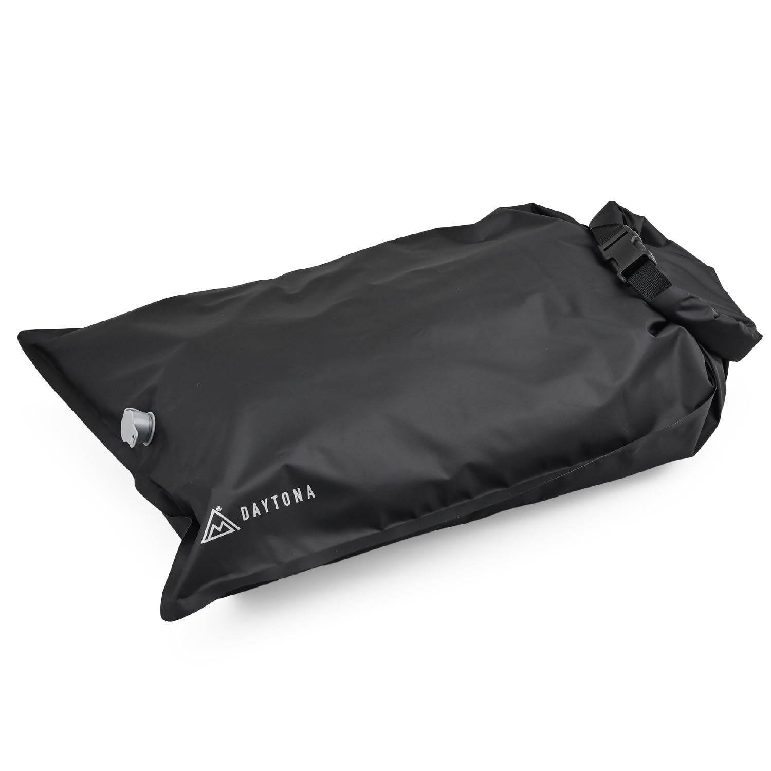 デイトナ(Daytona) バイク キャンプ 防水バッグ 圧縮 コンパクト収納 エアバルブ付き ドライバッグ STD 10L ブラック 49203 - 1