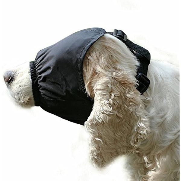 Nikka 日華 マズル 口輪 しつけ 犬 無駄吠え防止 目隠し ブラック Sサイズ Nikka 日華 無駄吠え防止器具 通販 Amazon