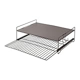 山善(YAMAZEN) レンジ上ラック ブラウン SRR-4331(BR)