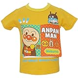 【本体綿100％】2016年 夏物 アンパンマン 天竺 絵本風 めくる 半袖Ｔシャツ Anpanman オレンジ◇90cm