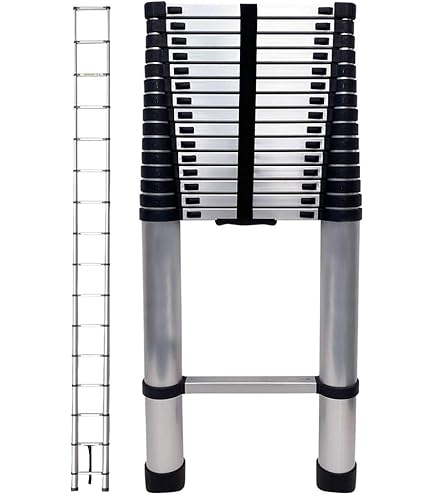 Amazon.co.jp: Power-on 伸縮はしご スーパーラダー 伸縮自在